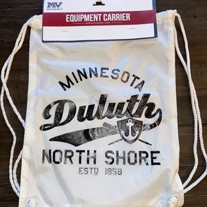 MV Sport Drawstring Backpack Minnesota Duluth North shore Equipment carrier